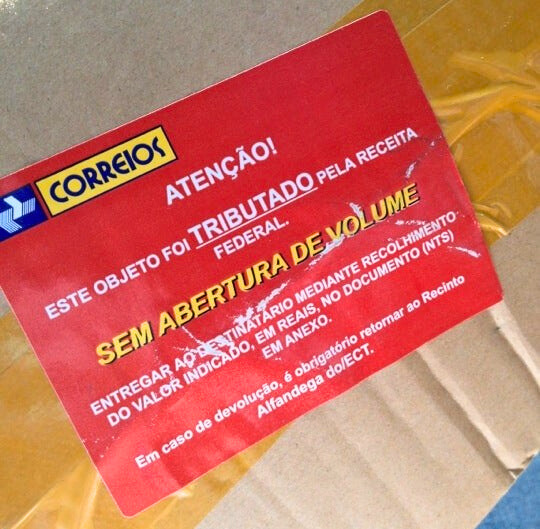Nota Fiscal Correios